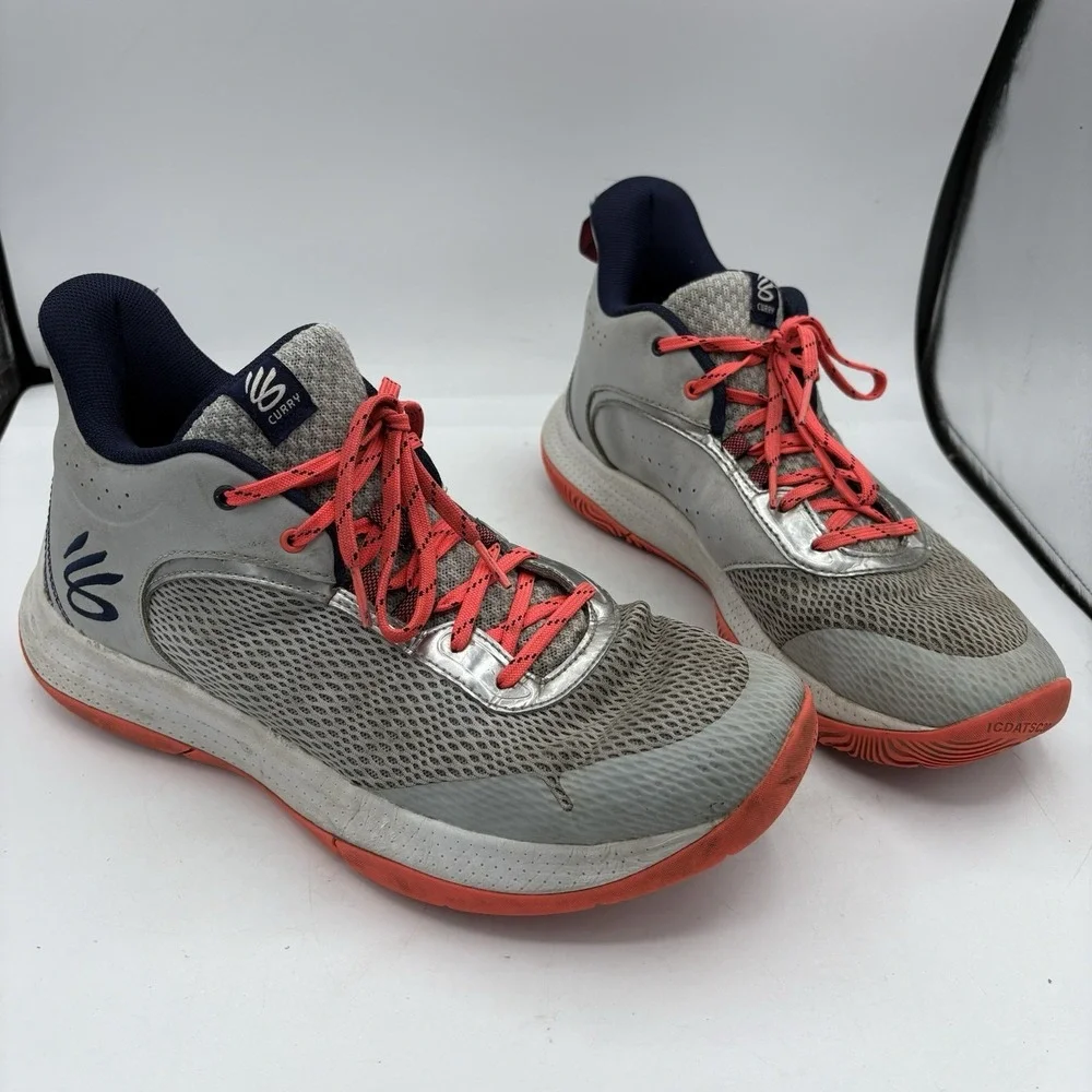 Under Armour Shoes Mens Size‎ 11.5 Steph Curry 3Z6 Basketball Sneakers Gray